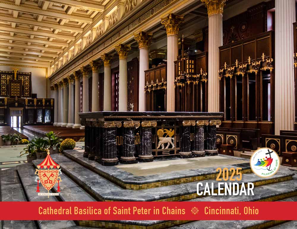 2025 Cathedral Basilica Calendar St Peter In Chains Cathedral