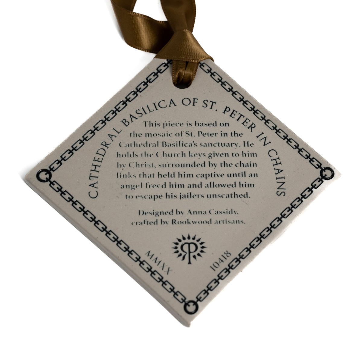 Cathedral Basilica Commemorative Tile